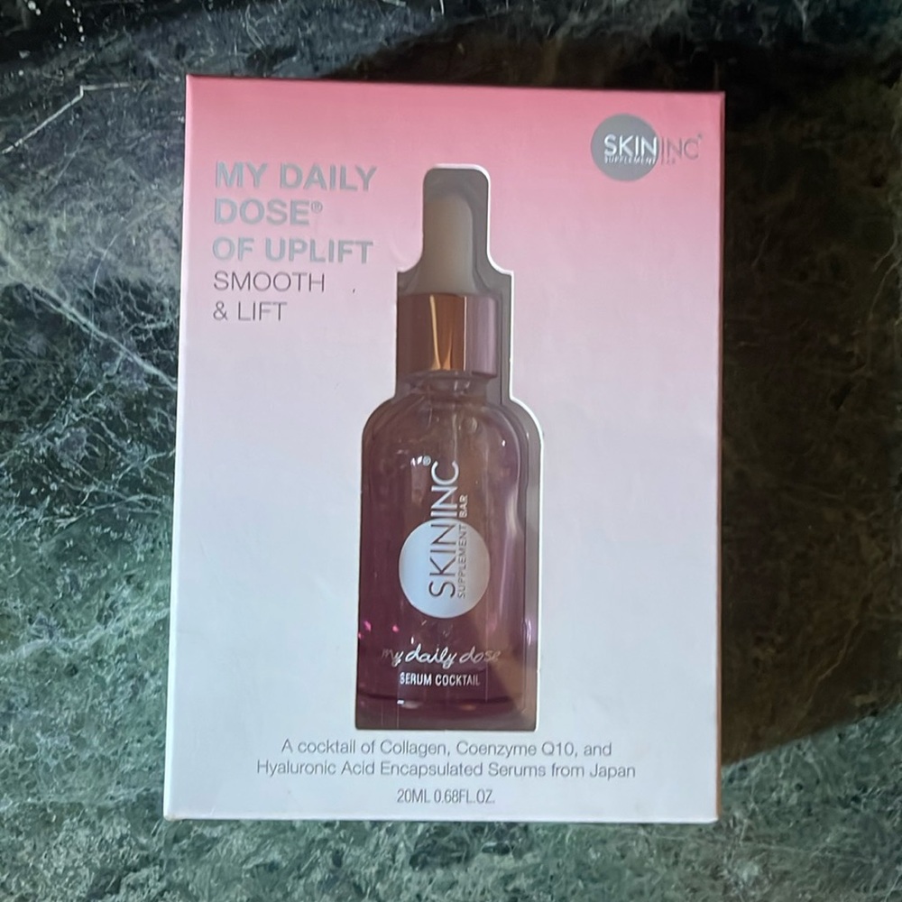 NIB Skin Inc My Daily Dose of Uplift smooth and lift facial serum